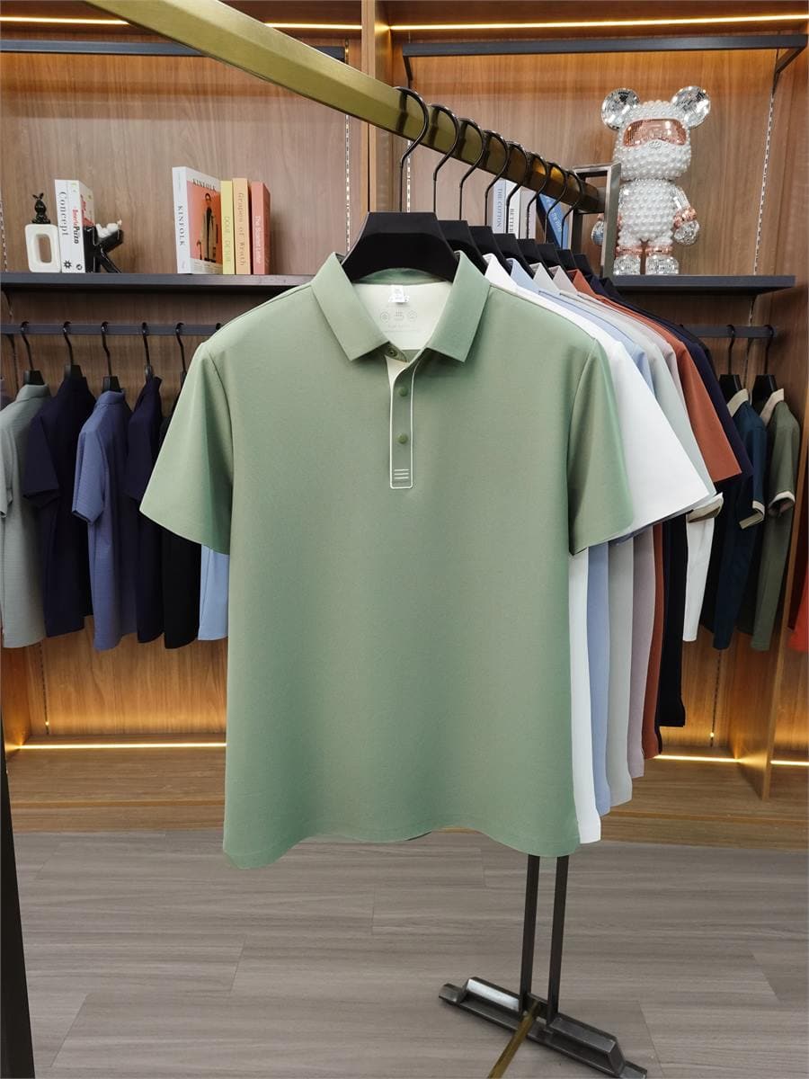 Perf Polo Mint